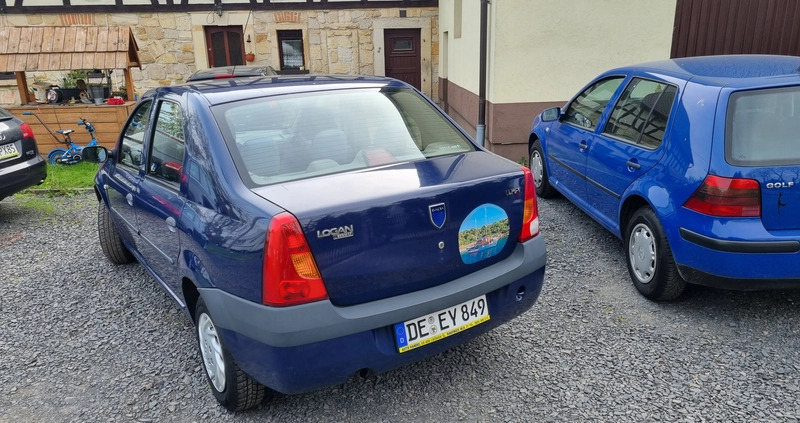 Dacia Logan cena 6300 przebieg: 136700, rok produkcji 2006 z Zelów małe 191